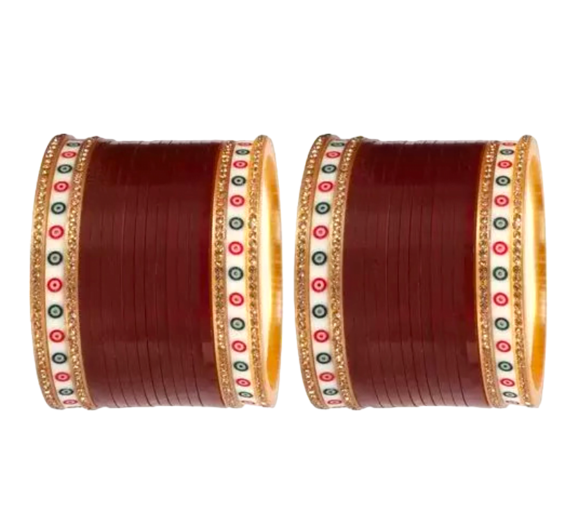 Bridal Party Wedding Pakistani Indian Gold Plated Kada Bangle Bracelet -  Duel On Jewel