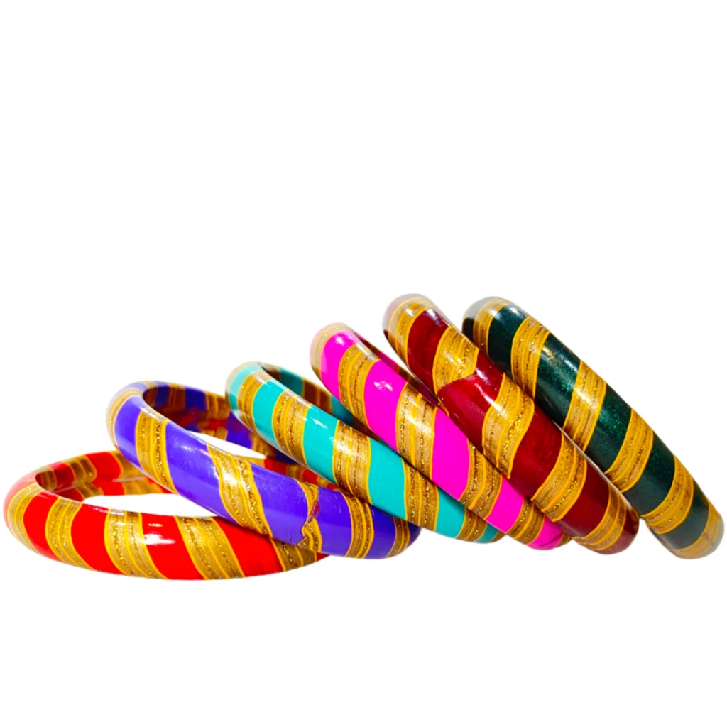 Multicolor Lac Bangles