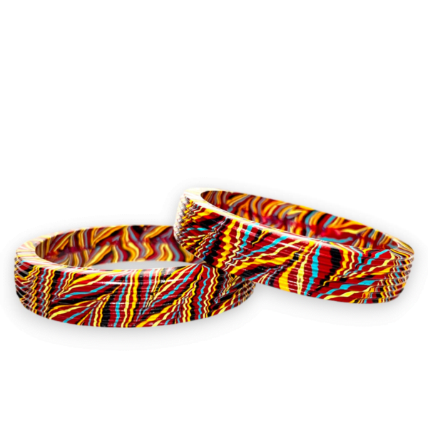 Red Lac Bangles