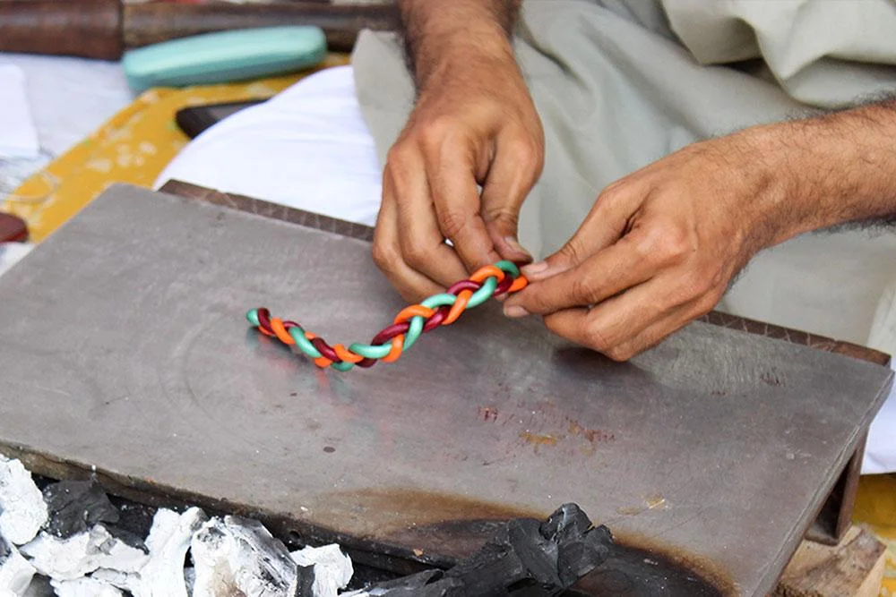 Live Lac Bangles Making | Lac Bangles Live Crafting