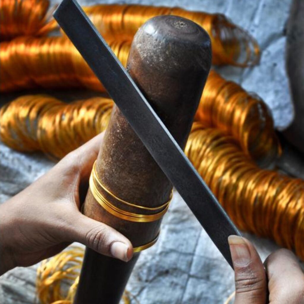 Lac Bangles Making Process