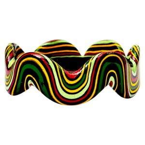 Retro Wave Lac Statement Piece
